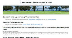 Desktop Screenshot of coronadomensgolf.org